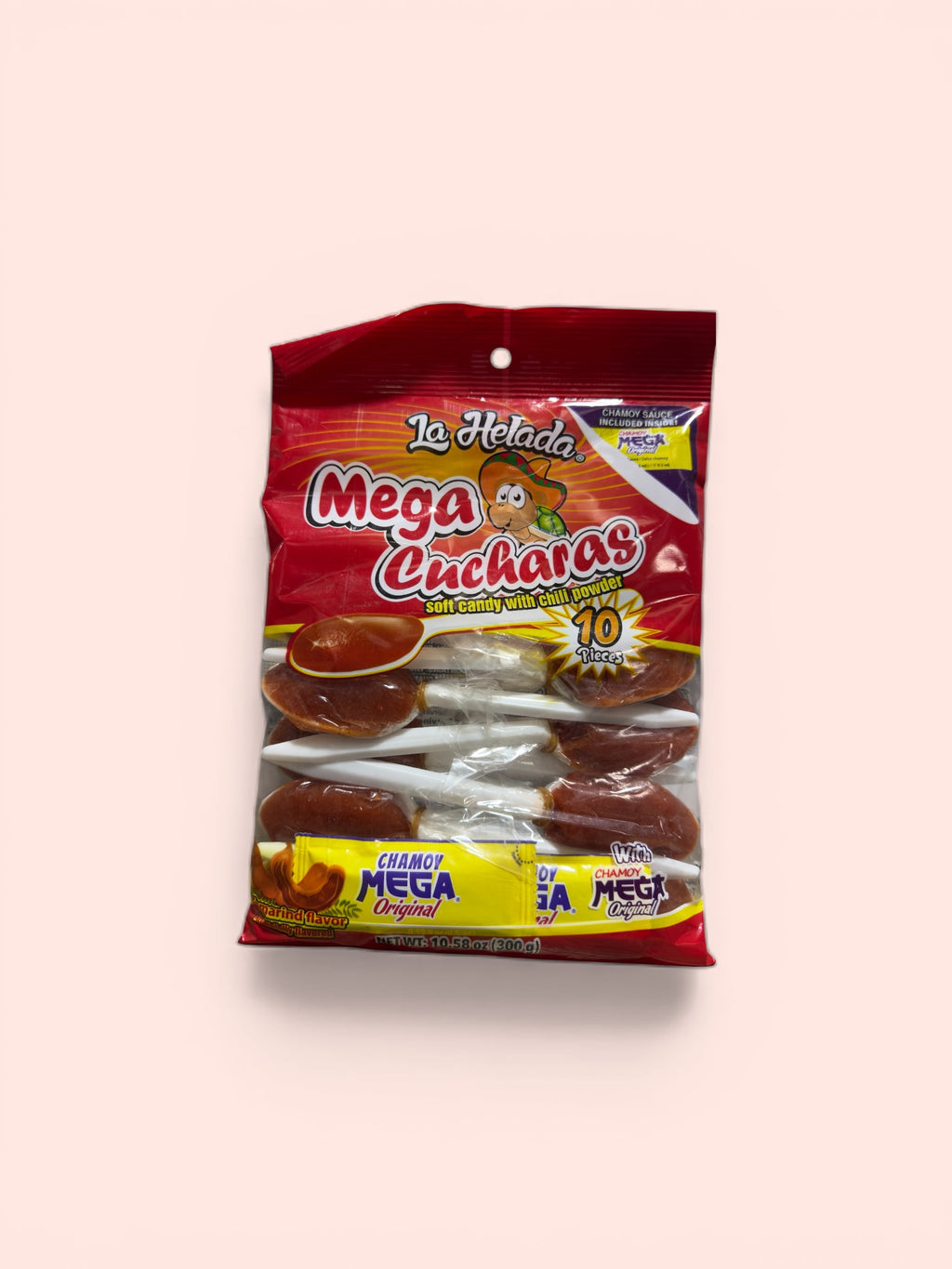 La Helada Cucharas con Tamarindo – Mexican Tamarind Candy Spoons