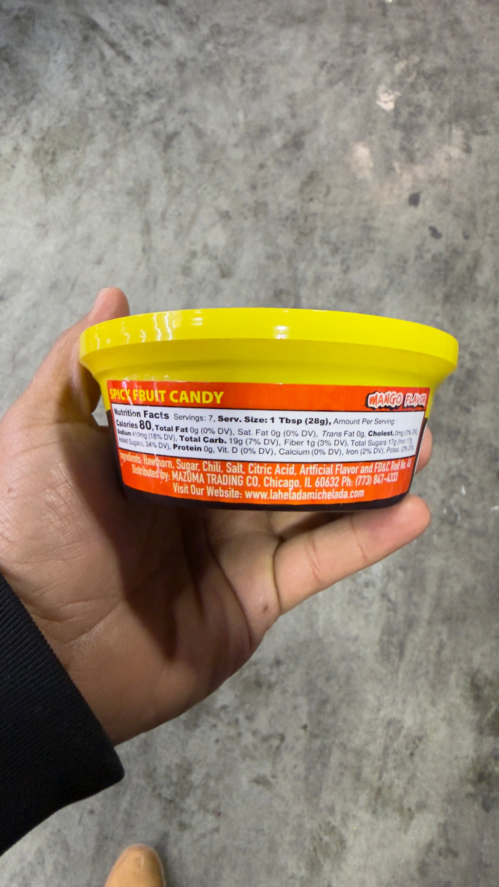 La Helada Rim Dip Mango – Chamoy & Mango Flavor Rim Dip
