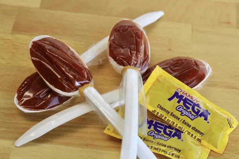La Helada Cucharas con Tamarindo – Mexican Tamarind Candy Spoons