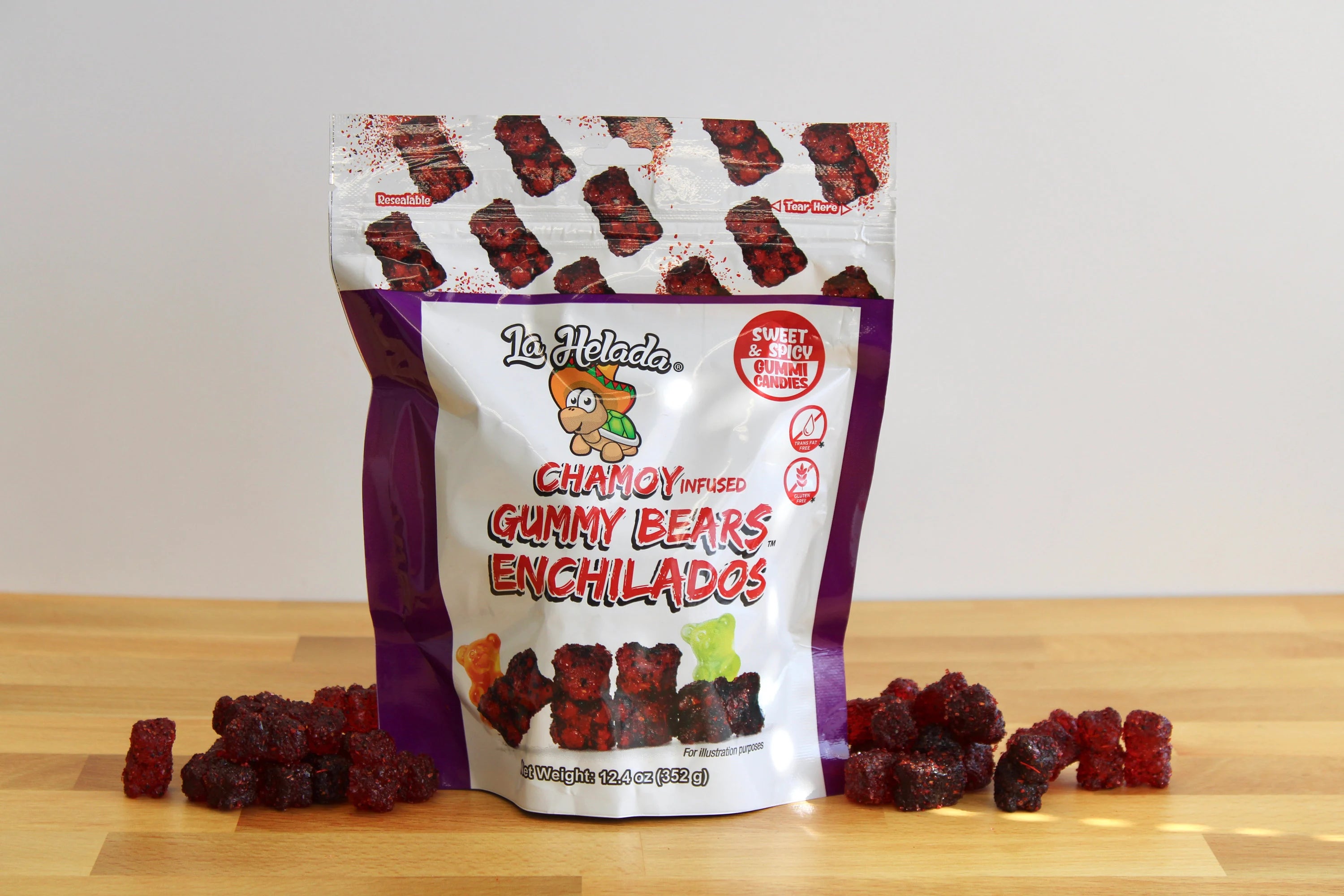 La Helada Gummy Bears Pouch – Fruit Flavored Gummy Bear Candy