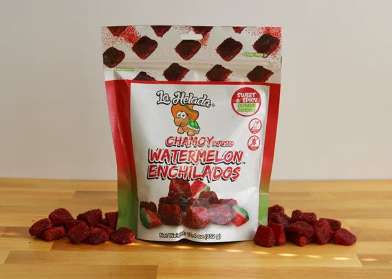 La Helada Gummy Watermelon – Sandía Gummies Mexican Candy pouch