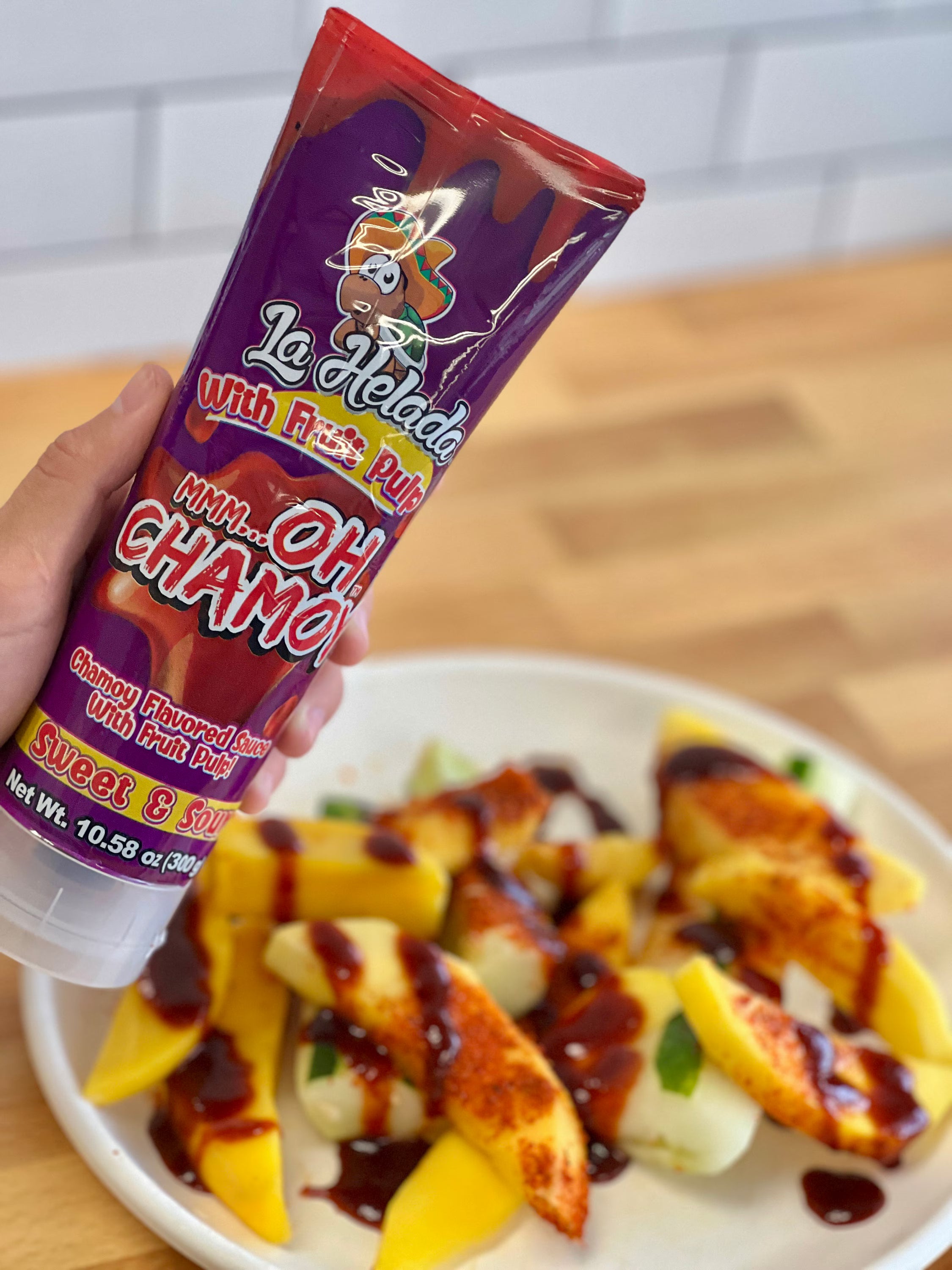 La Helada Ohh Chamoy Squeez – Chamoy Sauce Mexican Candy Topping
