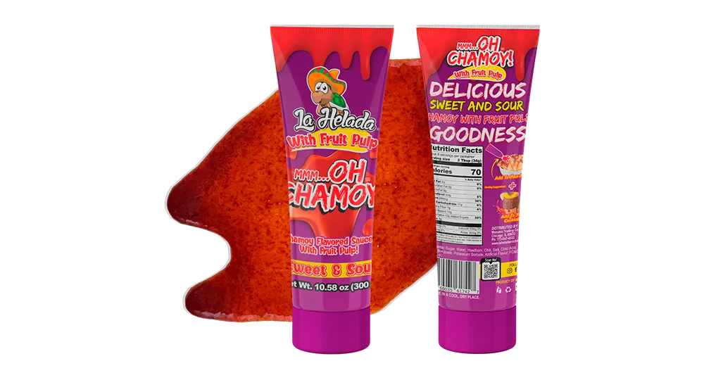 La Helada Ohh Chamoy Squeez – Chamoy Sauce Mexican Candy Topping